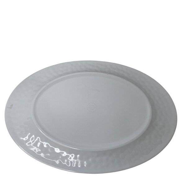 Madison Home Decorative Oval Melamine Platter Pumpkin Berries Thanksgiving 19X14